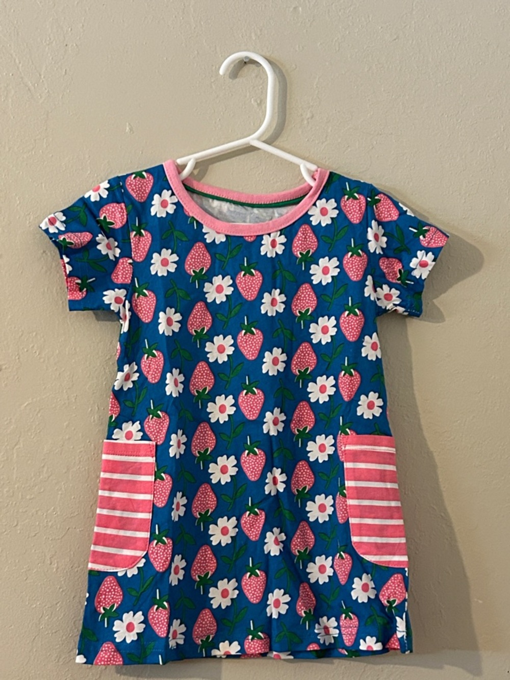 Floral Strawberry Print Dress